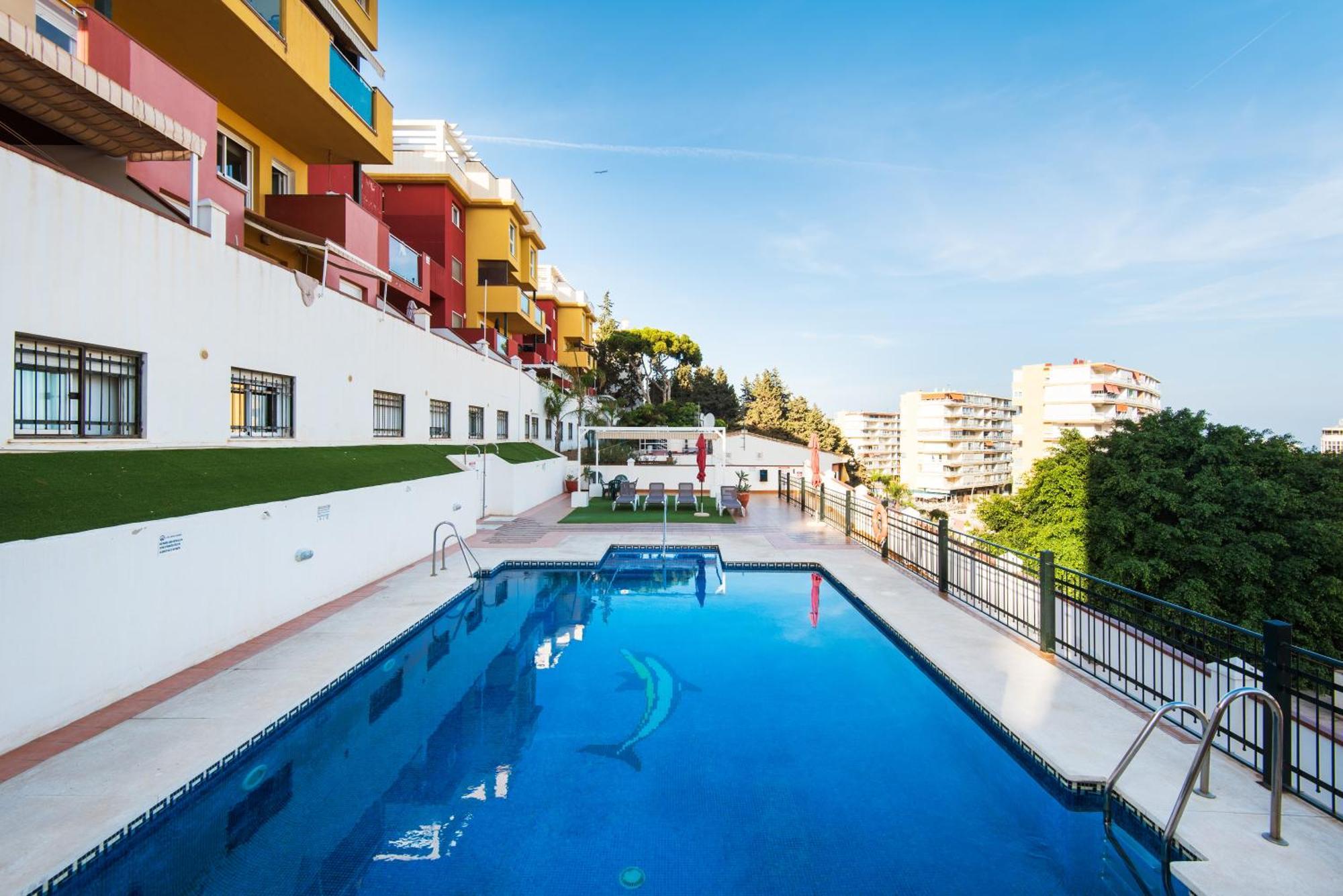 Sea View And 350M To The Beach Torremolinos Esterno foto
