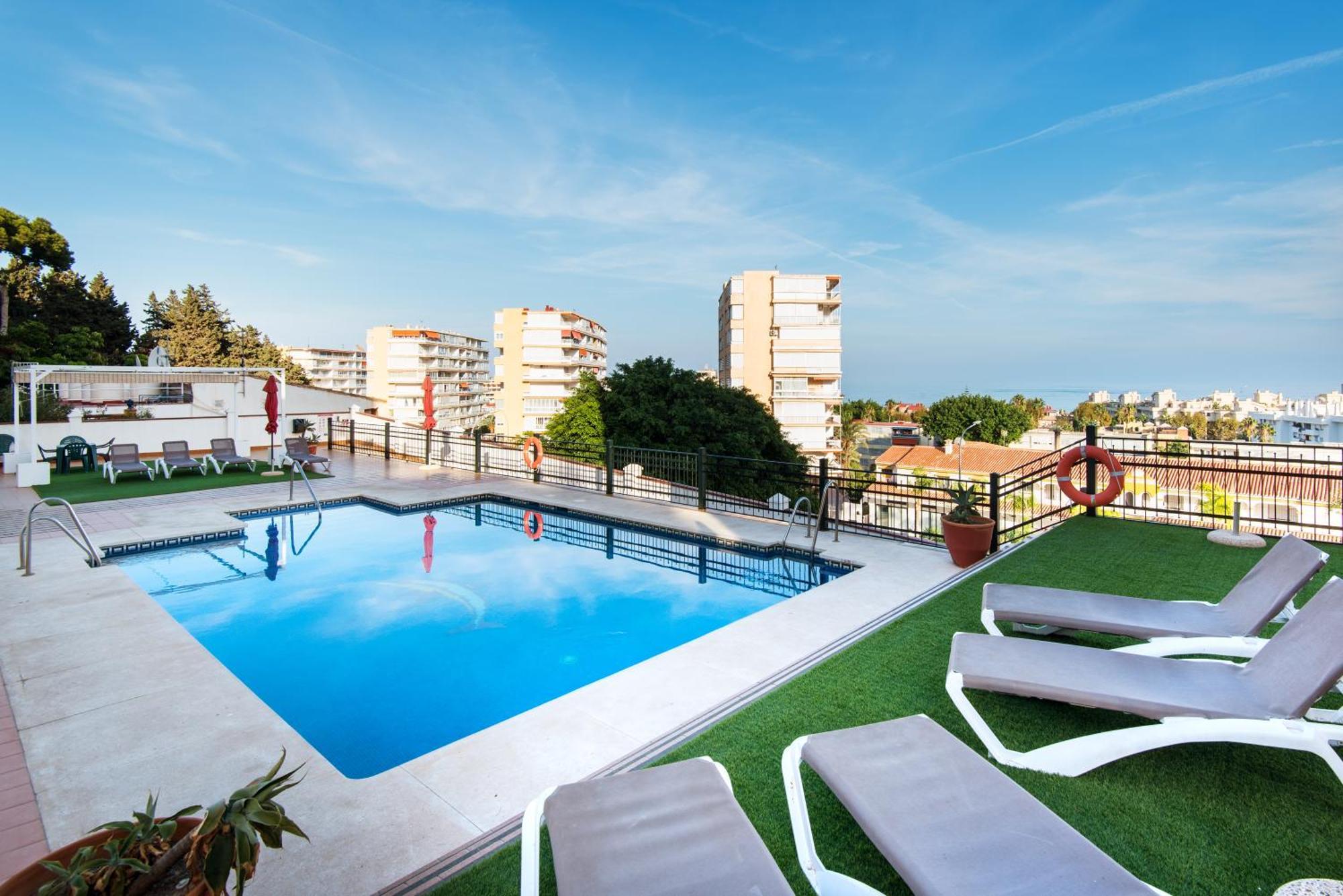 Sea View And 350M To The Beach Torremolinos Esterno foto